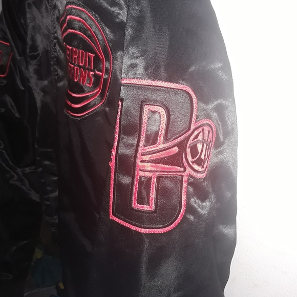 Detroit Pistons Ty Mopkins Mr. Alan's Exclusive Youth Starter Jacket. Size M - Picture 4 of 12